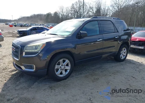 2013 GMC Acadia Sle-2 z USA, uszkodzony, nr VIN 1GKKRPKD1DJ243652
